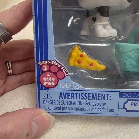 NEW Littlest Pet Shop LPS G7 Series 3 Ladybug #149 & Dalmatian #156 Picnic Spot - Picture 4 of 5